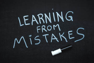 Learning from mistakes