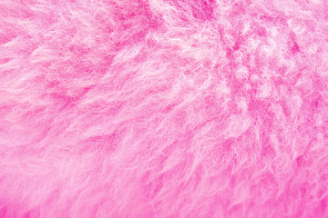 Beautiful pink fleece fur pattern background