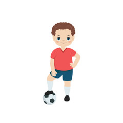 Children sport illustration