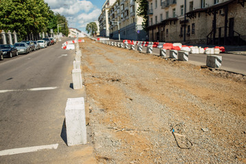 road works - signs - safe driving