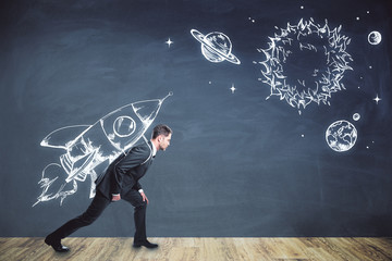 Startup and success concept