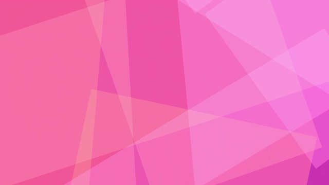 Pink and magenta abstract shapes. Loopable motion background