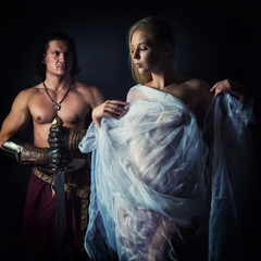 the girl and the knight.