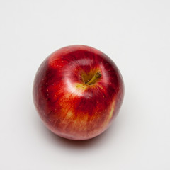 Apple on white background