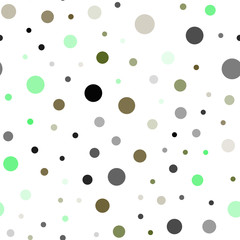 Light Blue, Green vector seamless layout with circle shapes.
