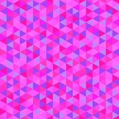 Obraz premium Triangle pattern. Seamless geometric wallpaper of the surface. Cute background with bright colors. Print for polygraphy, posters, t-shirts and textiles. Beautiful texture. Doodle for design