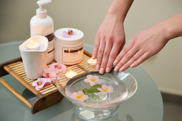 hand care spa manicure