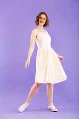 Portrait of a cheerful young woman