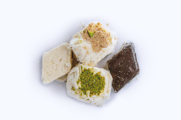 Cotton candies top view