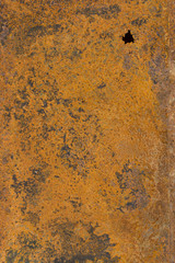 Rusted metal plate background
