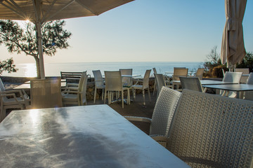 Strandcafé auf Mallorca