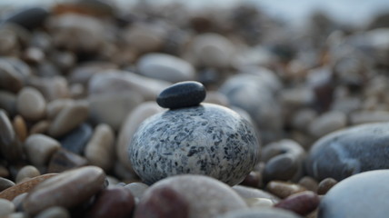 Piedra cabalgando