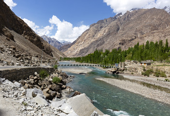 Landscape at Pakistan