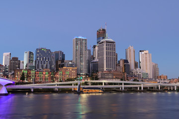 Fototapeta na wymiar Buildings in Brisbane