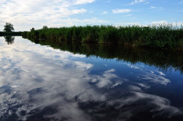 Sommerabend an der Oste