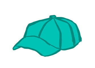 Hand drawn doodle sketch with modern object.