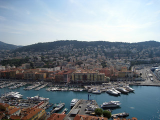 Fototapeta na wymiar port, Nice, france