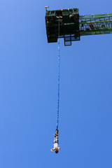 Bungee jumping of Cheongpung Land