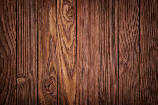 old wooden panels for creative background brown