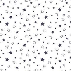 Beautiful Christmas Pattern. Endless Shape.