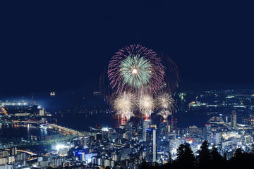 兵庫　みなと神戸海上花火大会