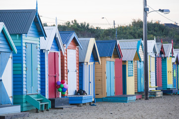 Brighton Bathing Boxes Detail Melbourne