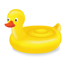 Swimming Ring Duck