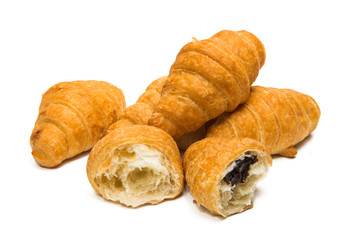 croissants isolated