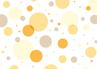 Multi-colored translucent circles on a white background. Background for the inscriptions. Copy space.
