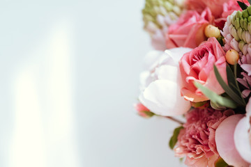Beautiful blossoming flowers.