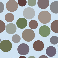 Seamless background abstract geometric circles, bubbles, sphere or ellipses pattern for design. Vector, art, style & details.