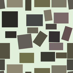 Seamless abstract geometric background with shape of square, rectangle pattern. Concept, art, creative & color.