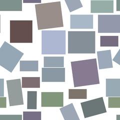 Seamless background abstract geometric square, rectangle pattern for design. Template, digital, texture & backdrop.