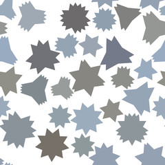 Seamless artistic star background pattern abstract. Web, wallpaper, texture & vector.
