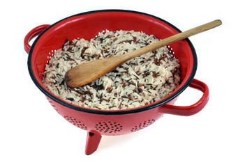 Passoire de riz de trois sortes différentes 