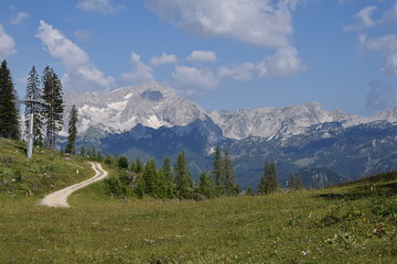 Blick von der Hoess bei Hinterstoder in Oberösterreich