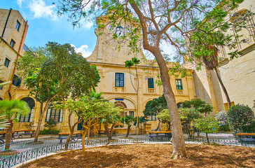 Prince Alfred's Courtyard of Grandmaster's Palace, Valletta, Malta