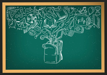 BACK TO SCHOOL BLACKBOARD