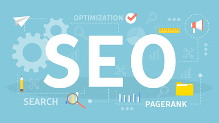 Search engine optimization concept