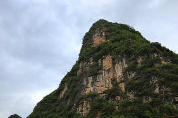 Karst mountain in Yangshuo, China