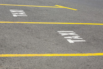 taxi parking lot