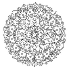 hand drawn mandala