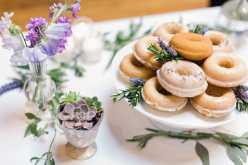 Lavender Donuts