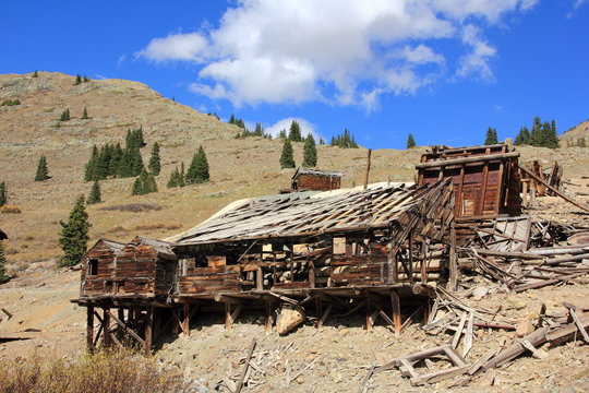 Ghost Town Animas Forks Colorado USA