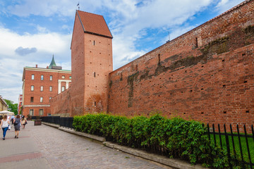 View in historic Old City, Riga, Latvia