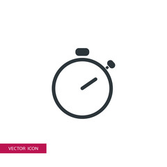 stopwatch icon illustration vector