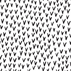 seamless pattern with doodle ticks