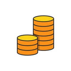 Pile of coins icon