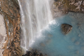 Wasserfall am Million Dollar Highway Colorado USA