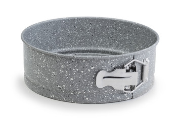 Baking form isolated on white